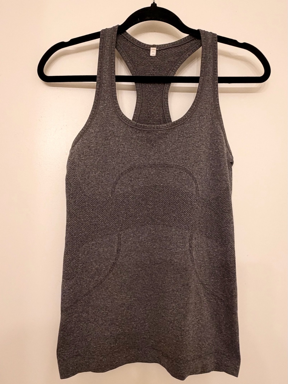 Lululemon Gray Racerback Tank Top 4 S